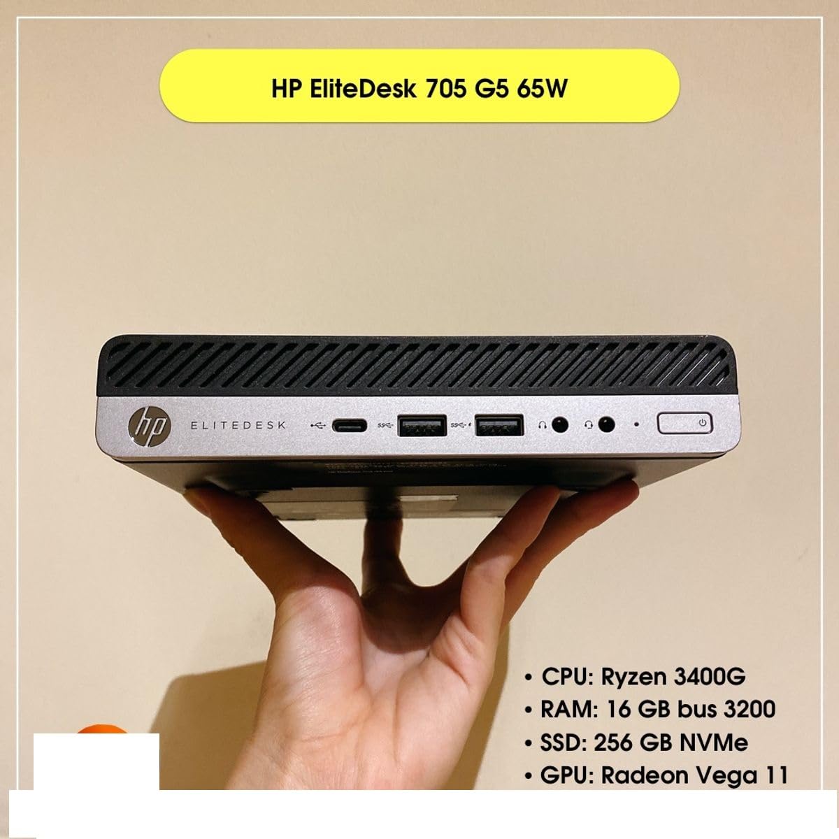 Amazon.com: HP EliteDesk 705 G5 Mini PC (Latest Model) Ryzen